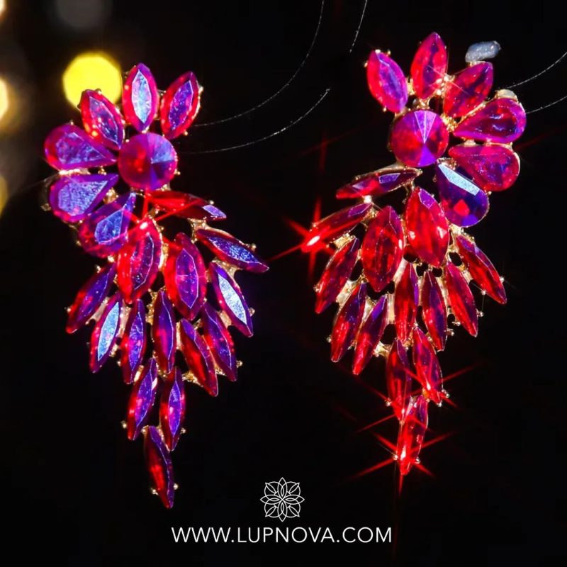 Aretes Crystal Swan - Imagen 3