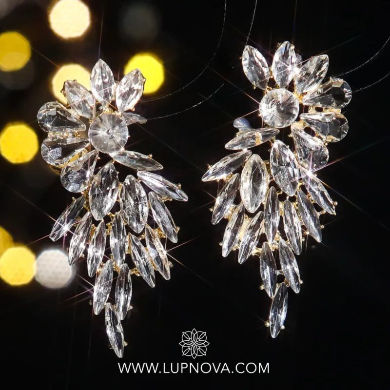 Aretes Crystal Swan - Imagen 2