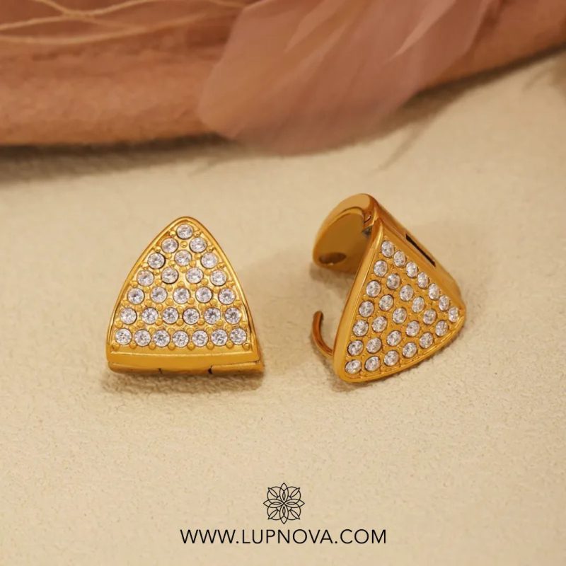 Aretes Gleam Triangle - Imagen 3