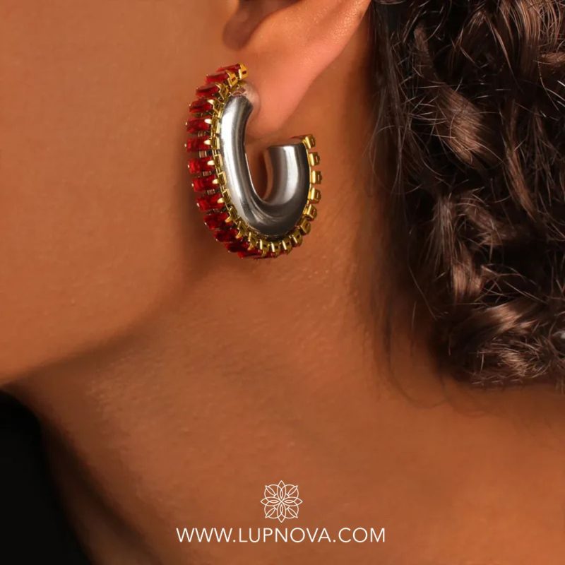 Aretes Scarlet Edge - Imagen 2
