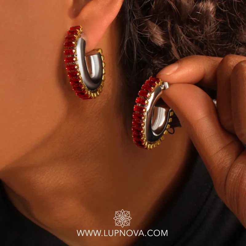 Aretes Scarlet Edge - Imagen 3