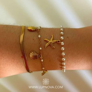 Set Pulseras Golden Coast