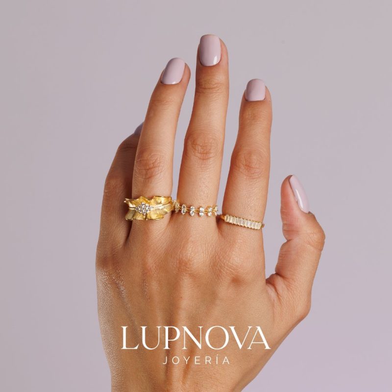 Anillo Golden Steps Plata925 - Imagen 3