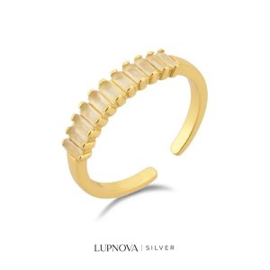 Anillo Golden Steps Plata925