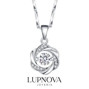 Cadena Radiant Spiral Plata925