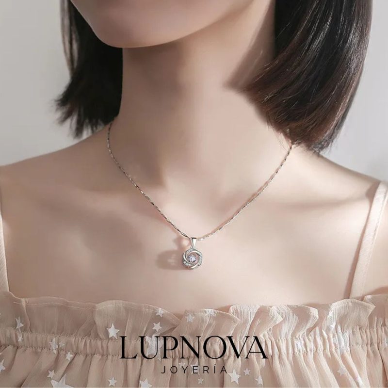 Cadena Radiant Spiral Plata925 - Imagen 2