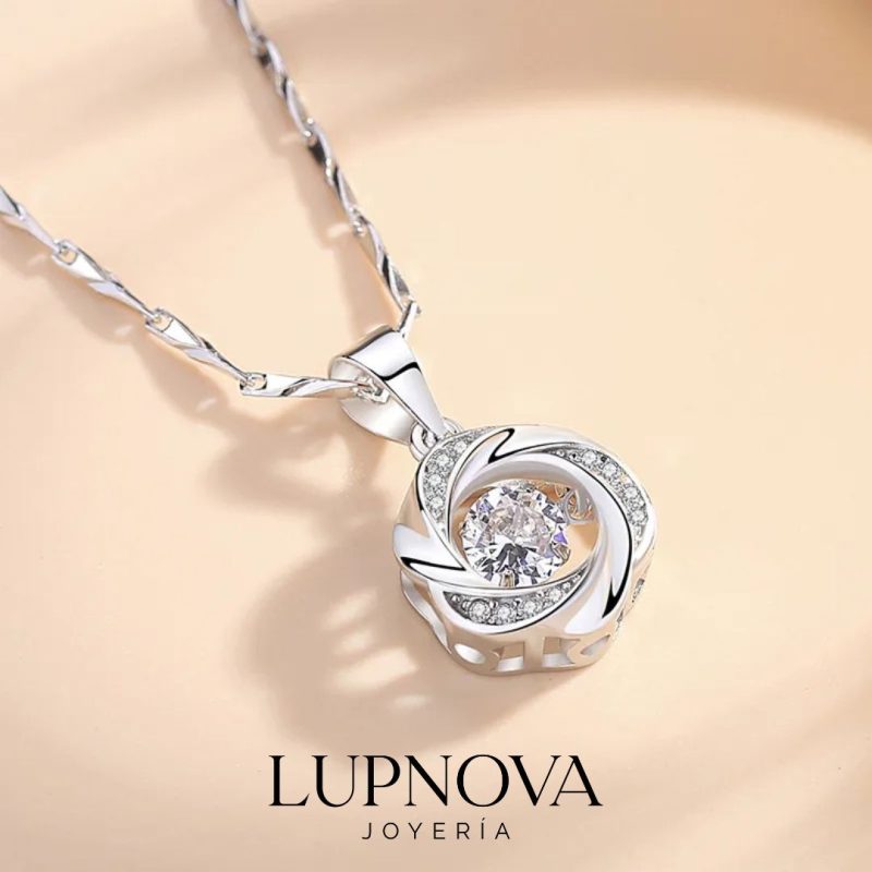 Cadena Radiant Spiral Plata925 - Imagen 4