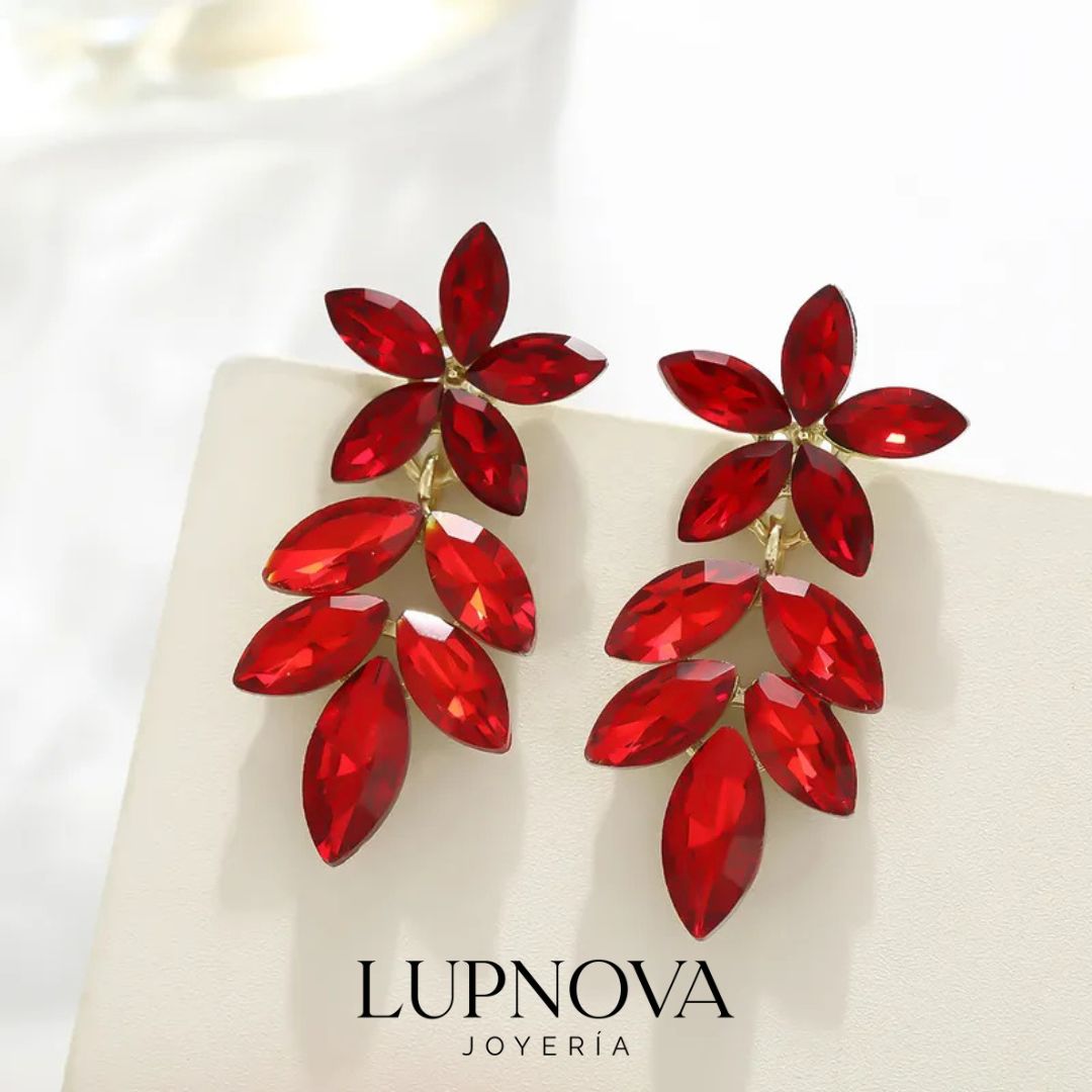 Aretes Aura de Pétalos - Imagen 3