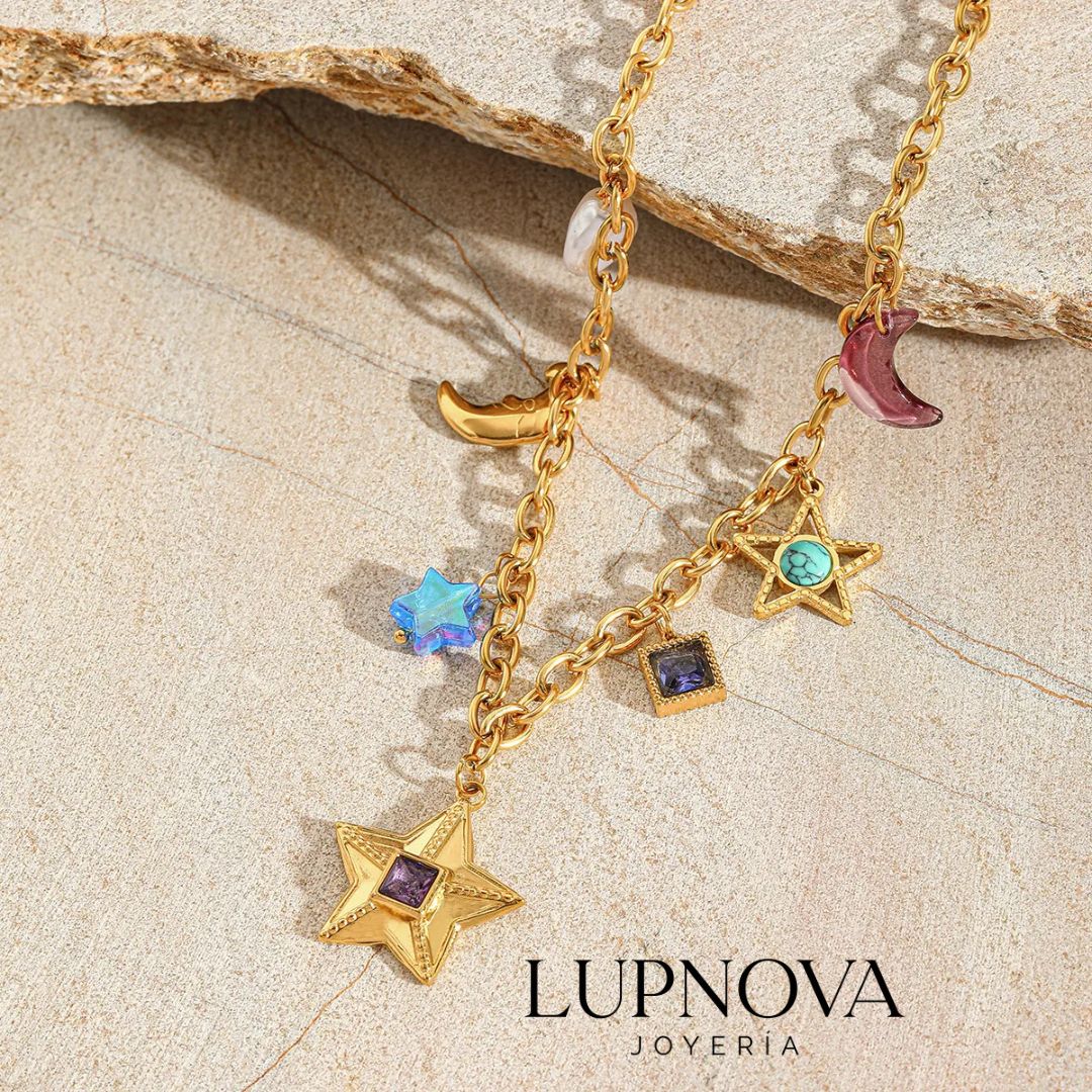 Cadena Starry Charms