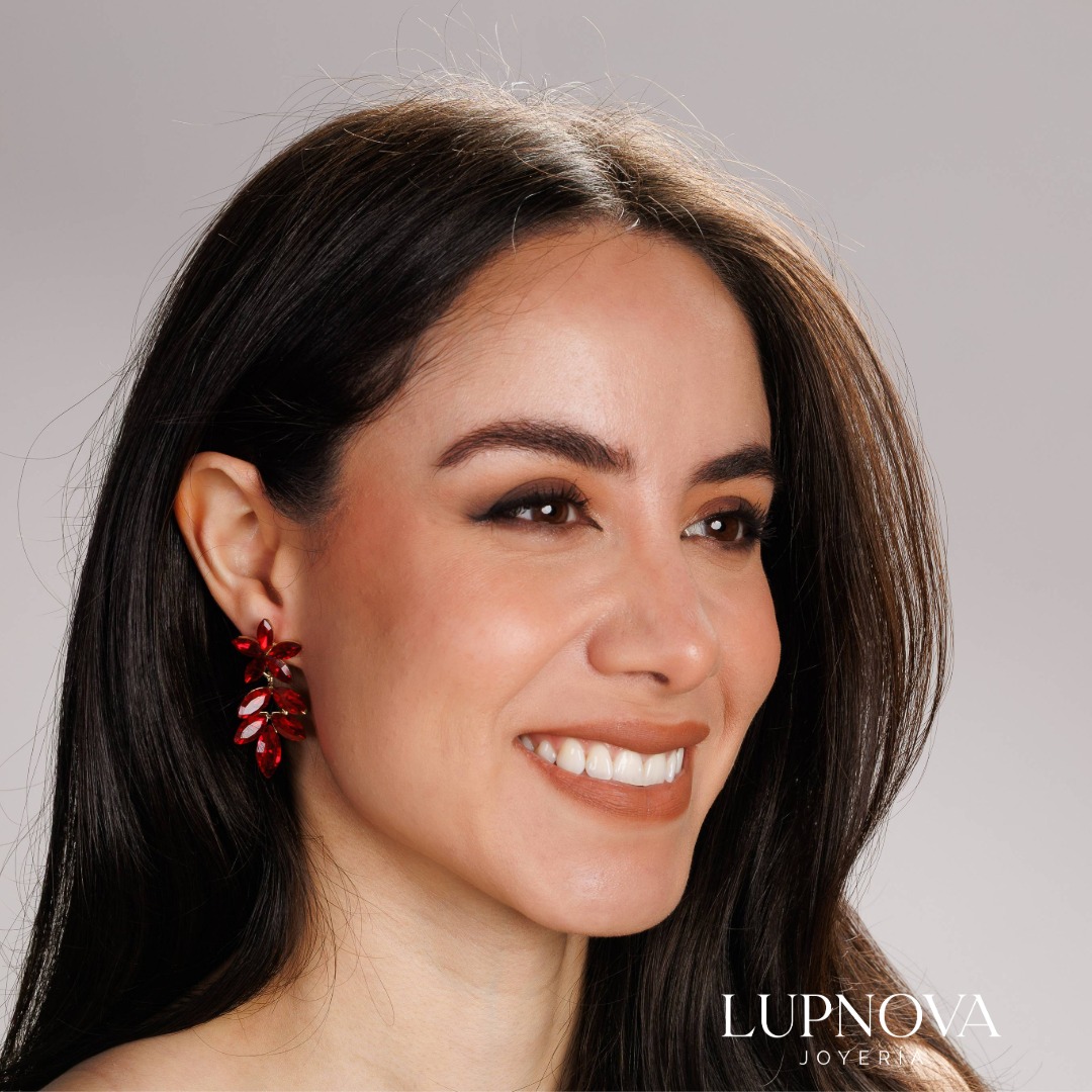 Aretes Aura de Pétalos - Imagen 2