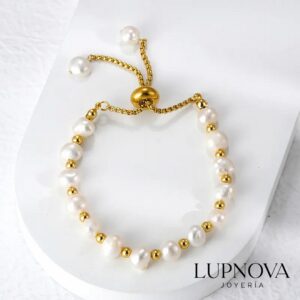 Pulsera Halo de Perlas