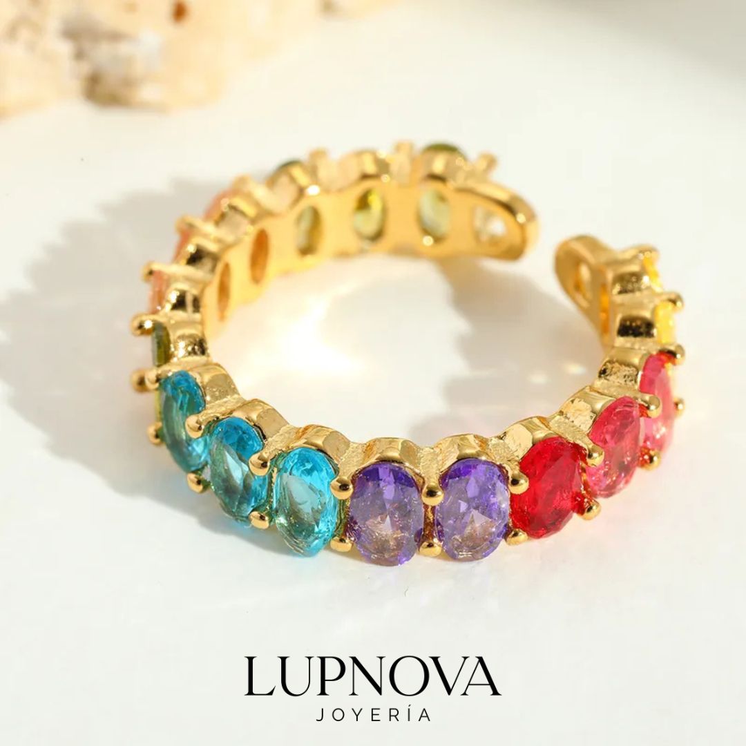 Anillo Rainbow Aura - Imagen 2