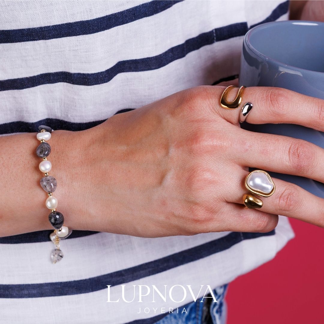 Anillo Perla Moderna - Imagen 3