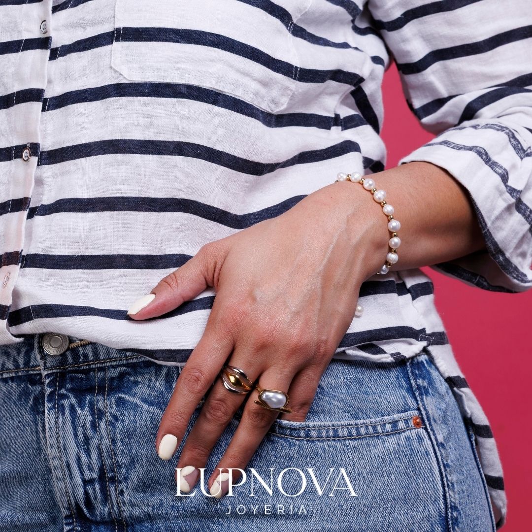 Pulsera Halo de Perlas - Imagen 5