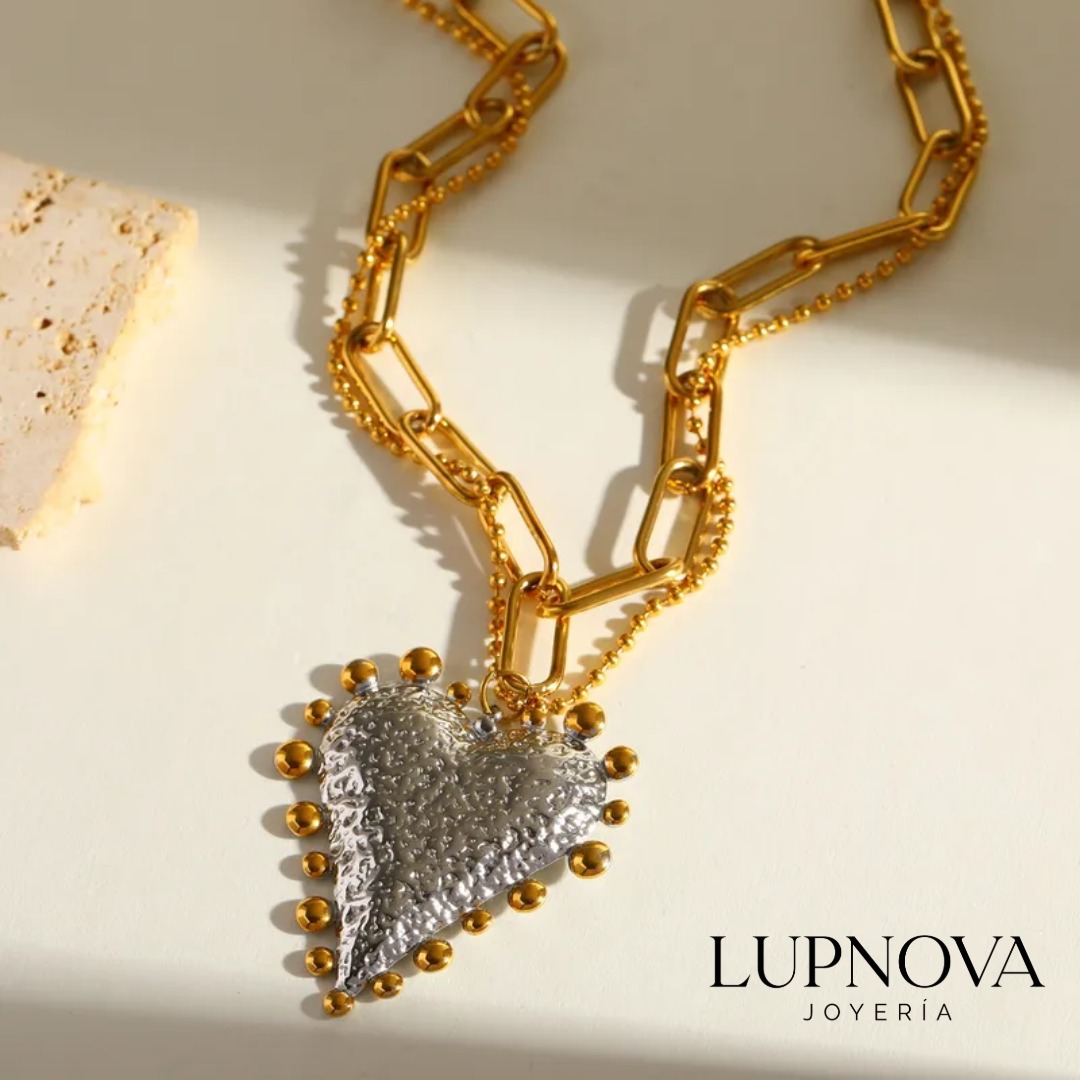 Cadena Corazón Aura