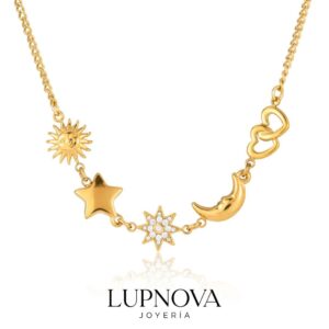 Cadena Galaxy Charm