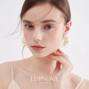 Aretes Golden Blossom