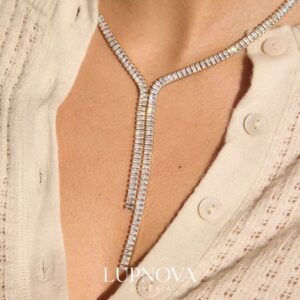 Collar Lariat de Baguettes