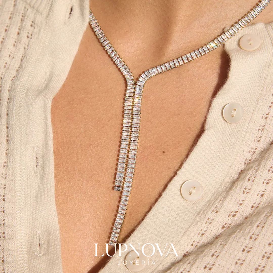 Collar Lariat de Baguettes
