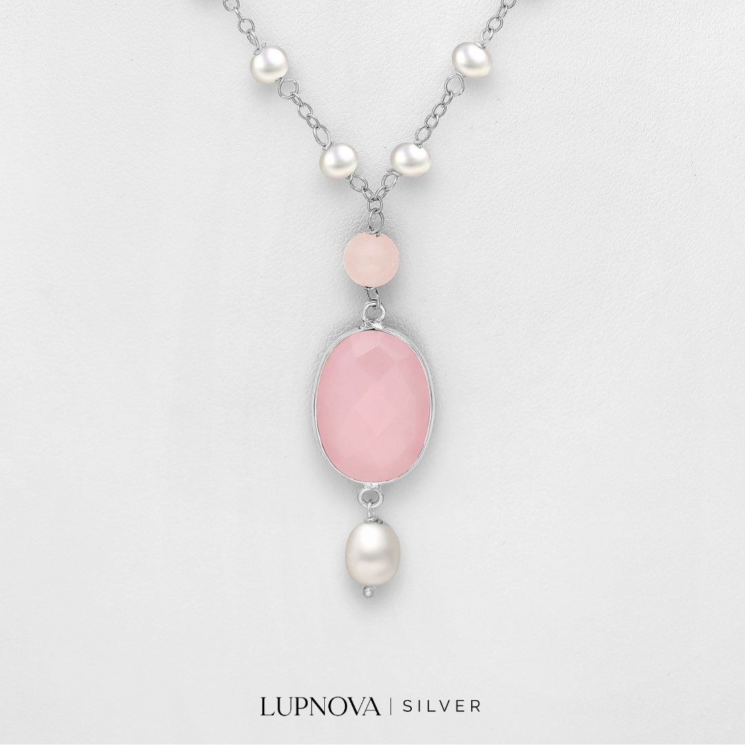 Collar Pearl Aura Plata925 - Imagen 2