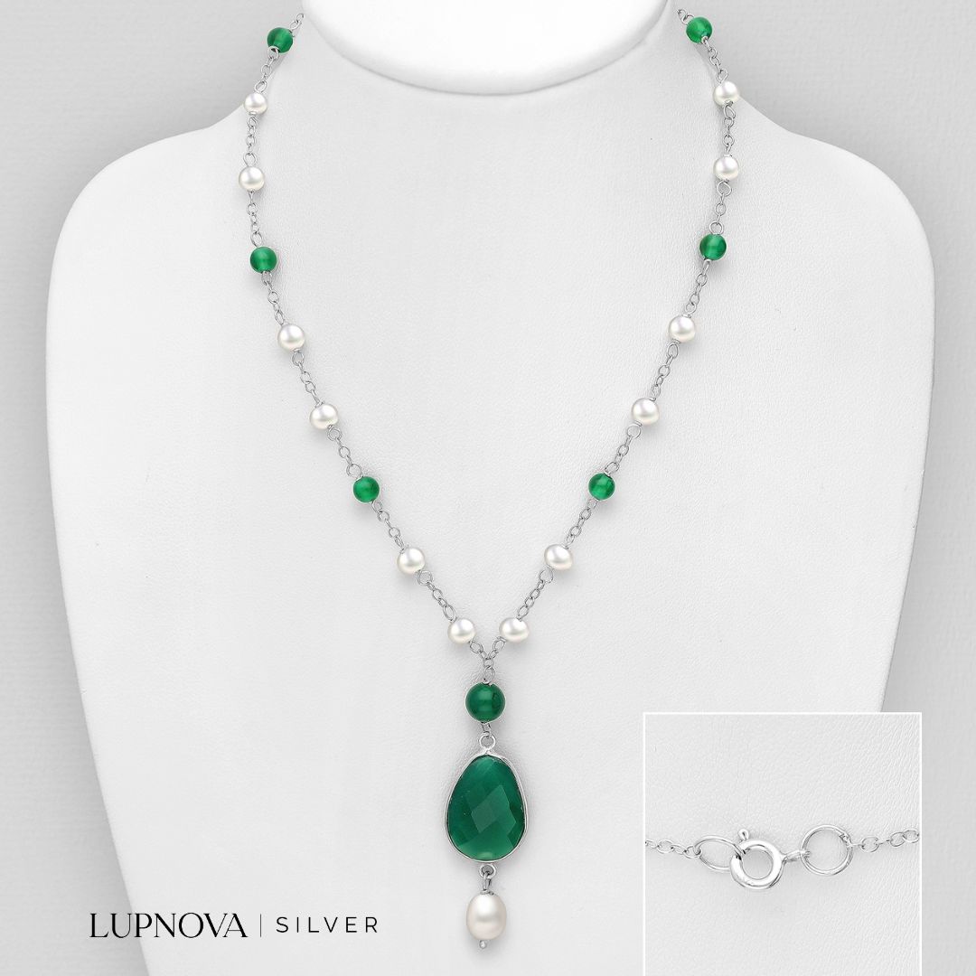 Collar Pearl Aura Plata925