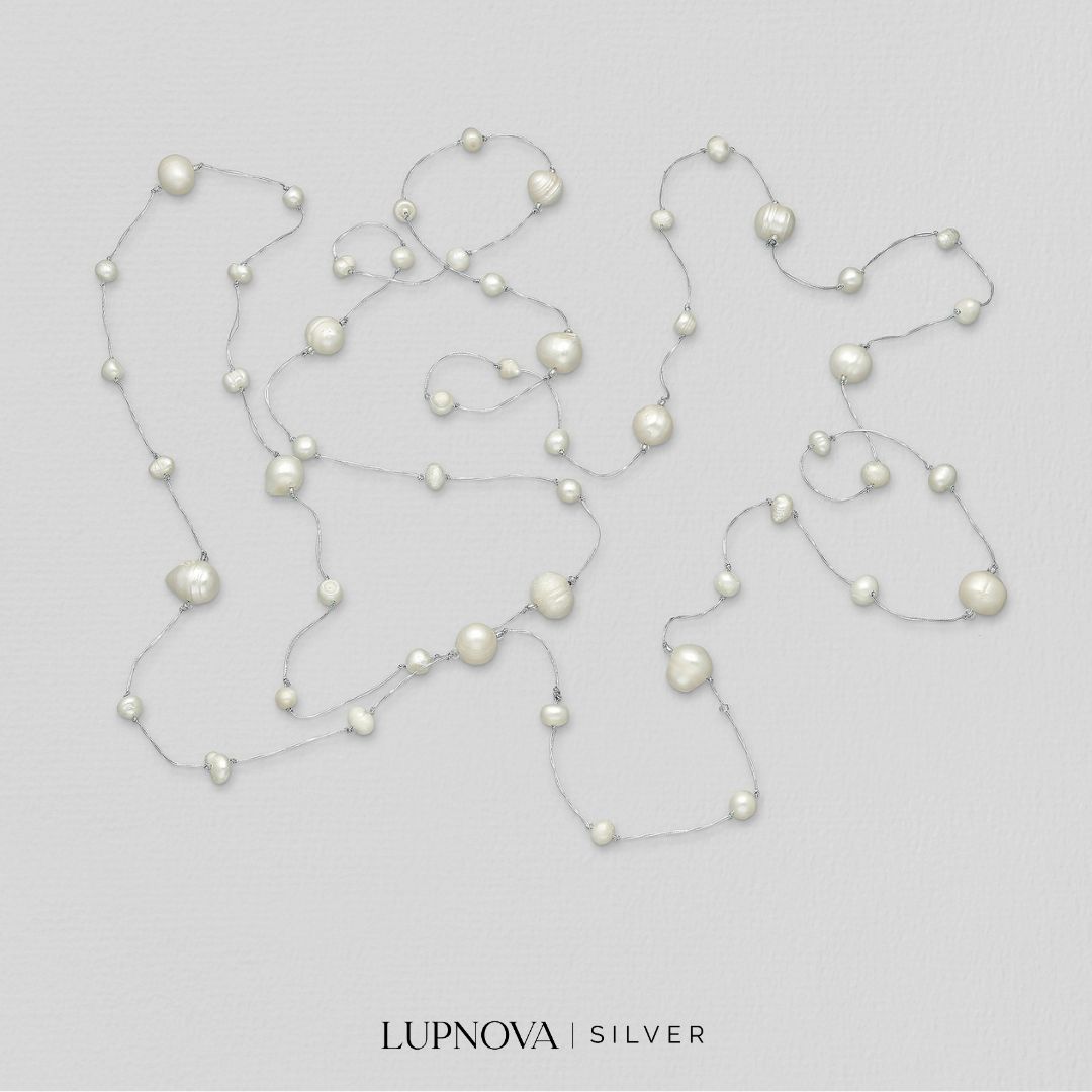 Collar Silk and Pearls - Imagen 2