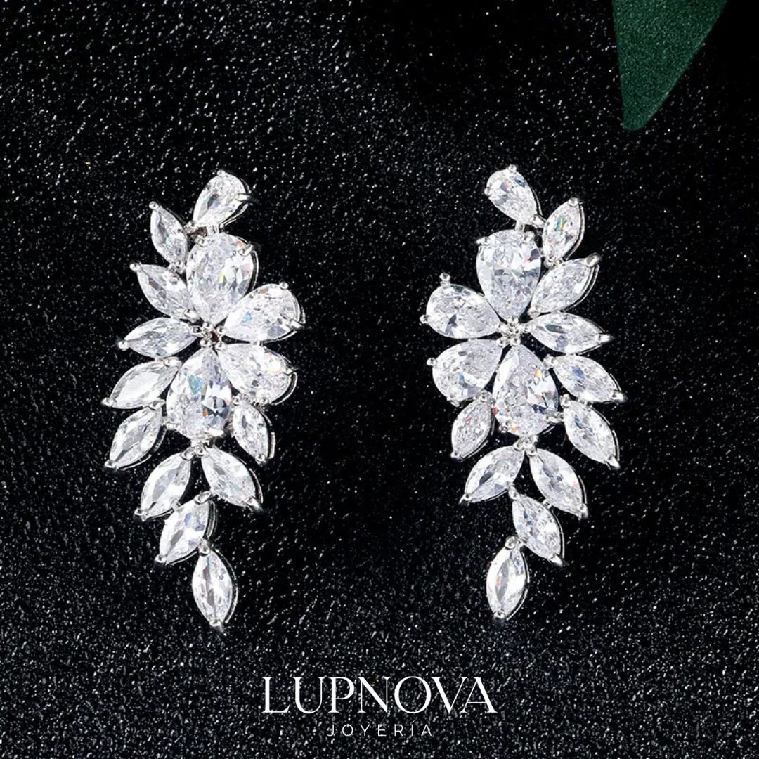 Aretes Lágrimas de Cristal - Imagen 2