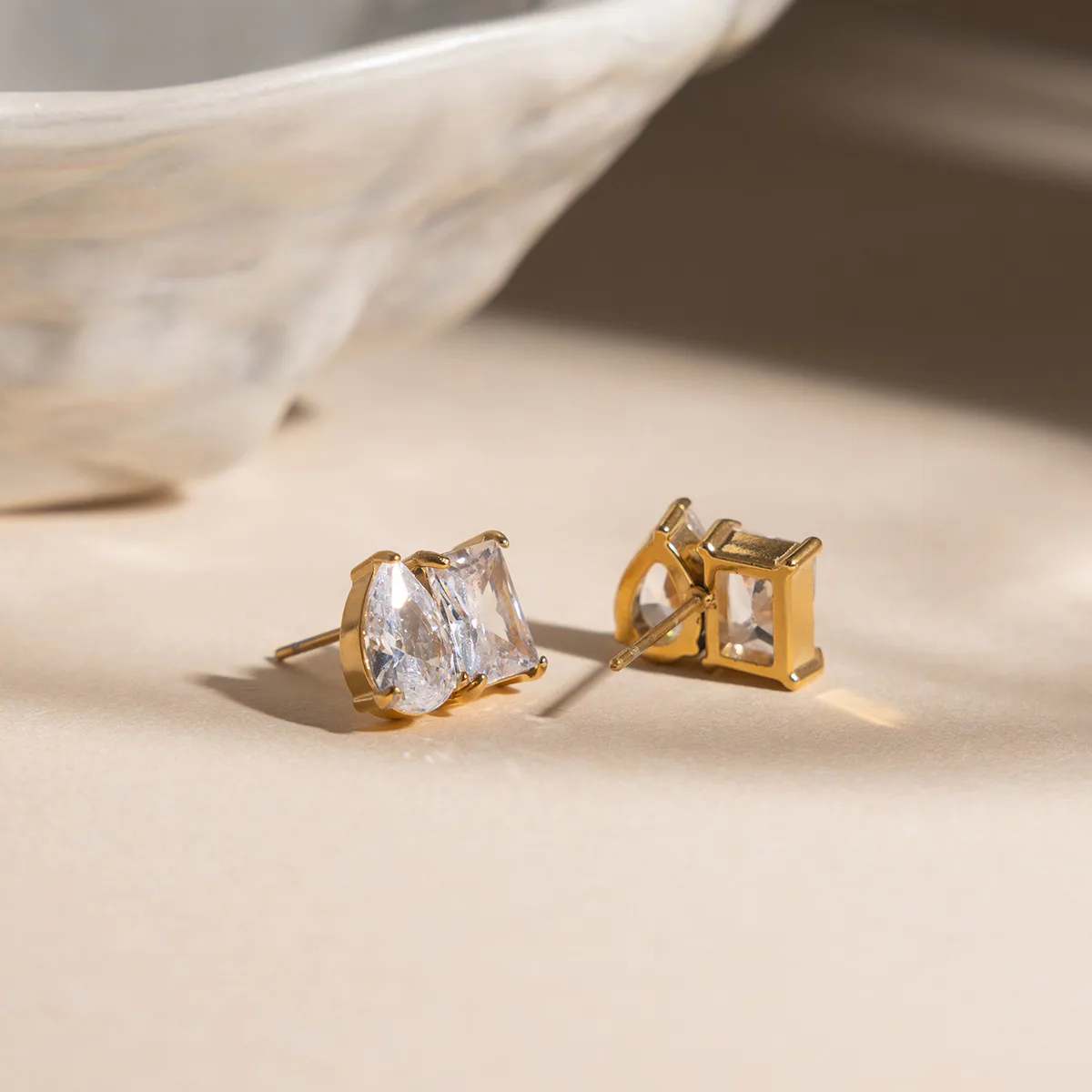 Aretes Cristal Dúo - Imagen 4