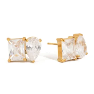 Aretes Cristal Dúo